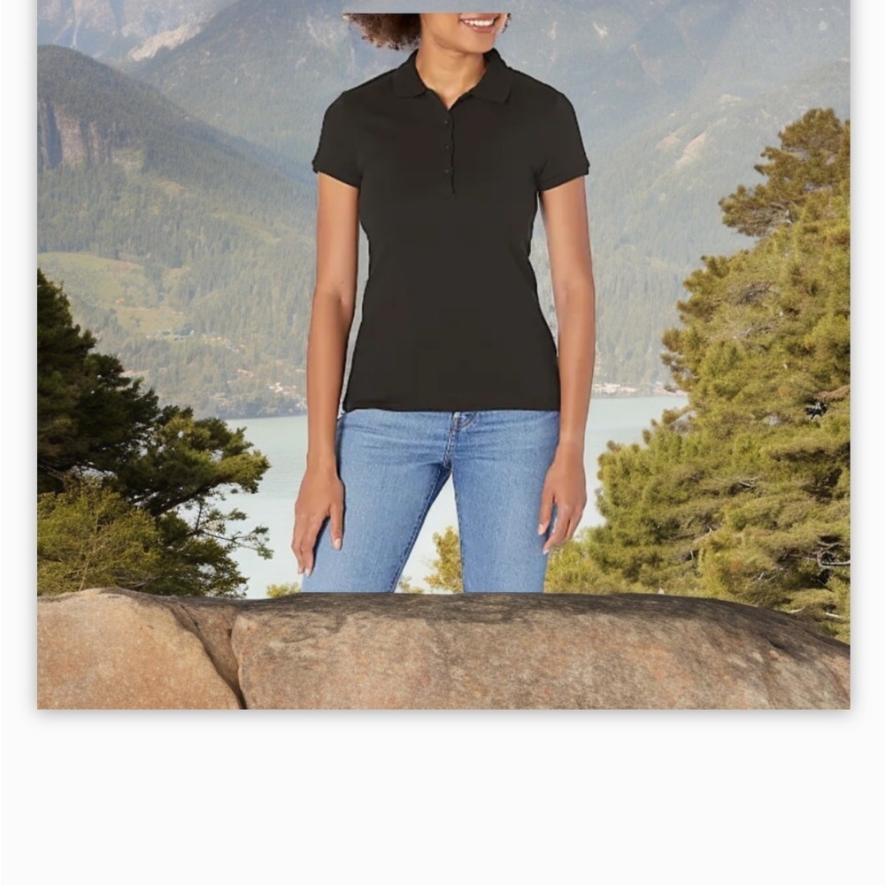 Izod Black Golf Shirt / Polo Size Small
Like new! 🖤​​